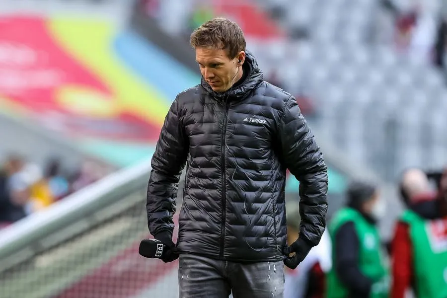 Julian Nagelsmann : «<span style="font-size:50%">&nbsp;</span>Si nous perdons et que je porte une veste, je ne la remets pas<span style="font-size:50%">&nbsp;</span>»