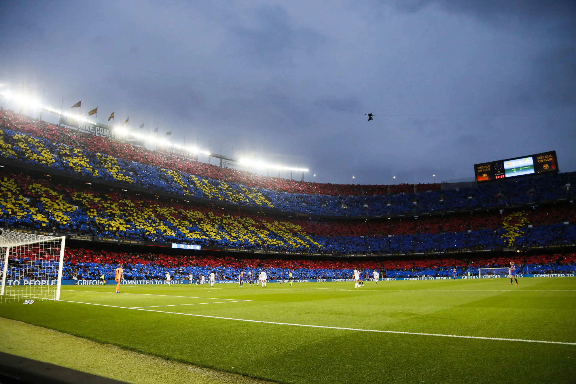 Le Camp Nou encore à guichets fermés pour Barcelone-Wolfsburg en C1 féminine