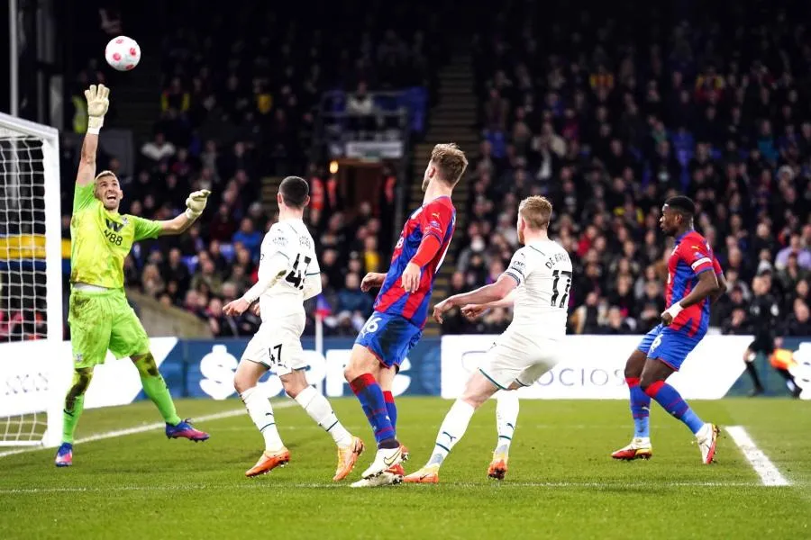 Manchester City neutralisé par Crystal Palace