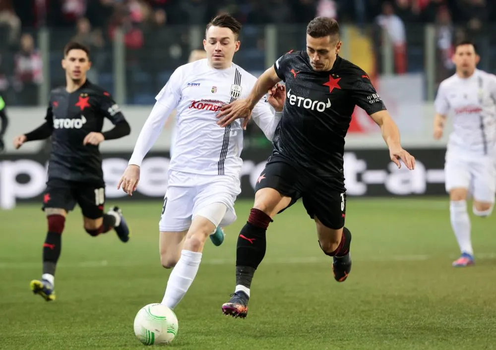 La Roma et le Slavia passent en force, le PAOK et Feyenoord sereins