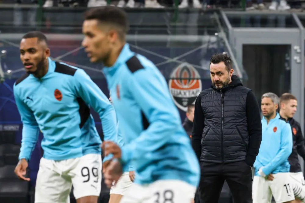 Rentré en Italie, Roberto De Zerbi espère retrouver rapidement le Shakhtar