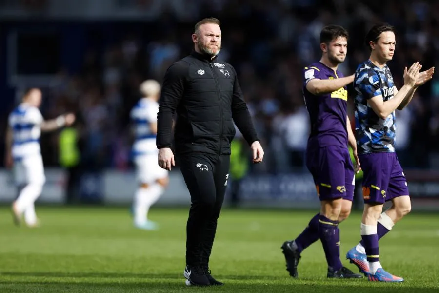 Rooney veut rester à Derby County malgré la relégation