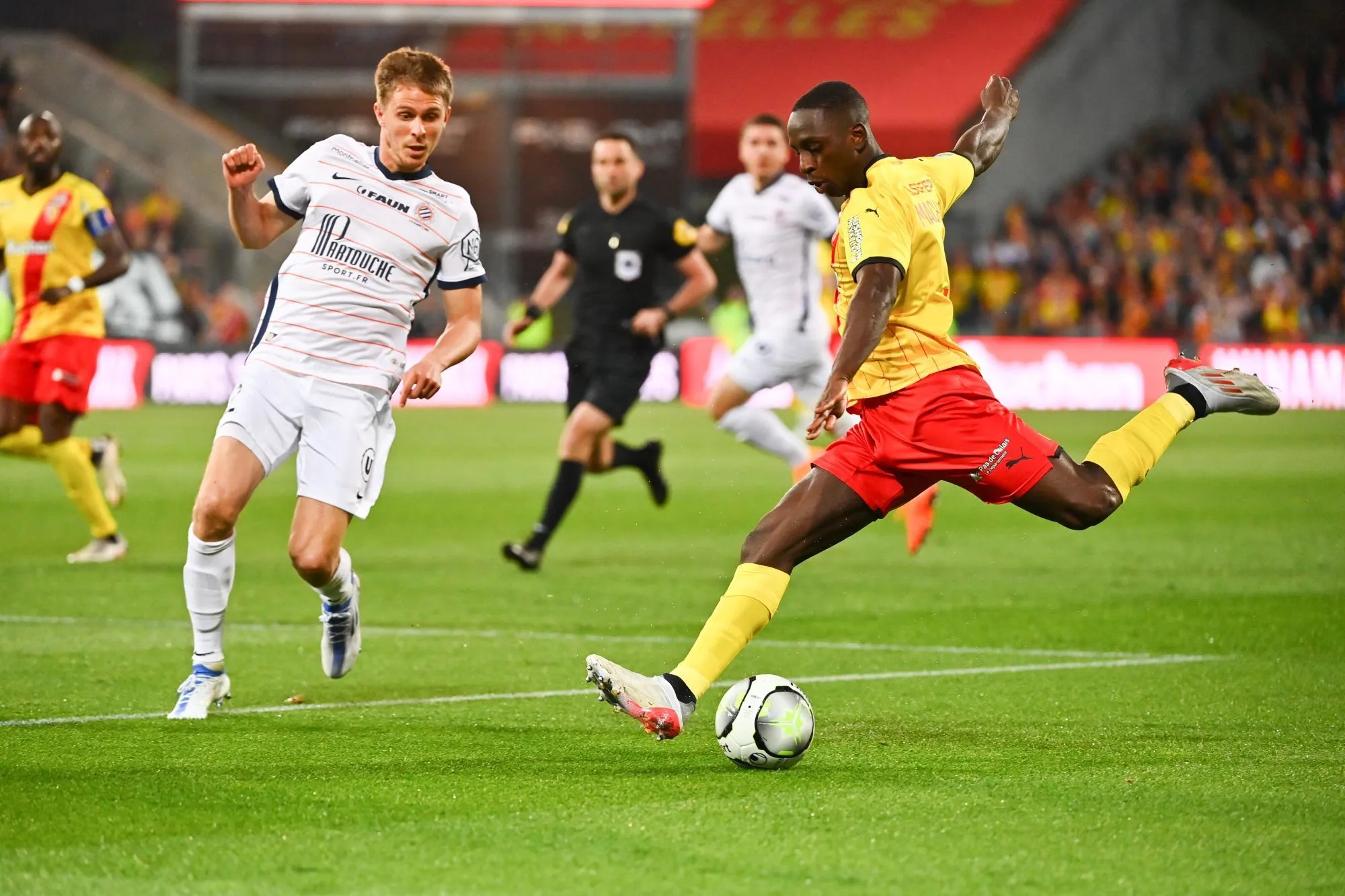 Lens vient à bout de Montpellier et se relance pour l&rsquo;Europe