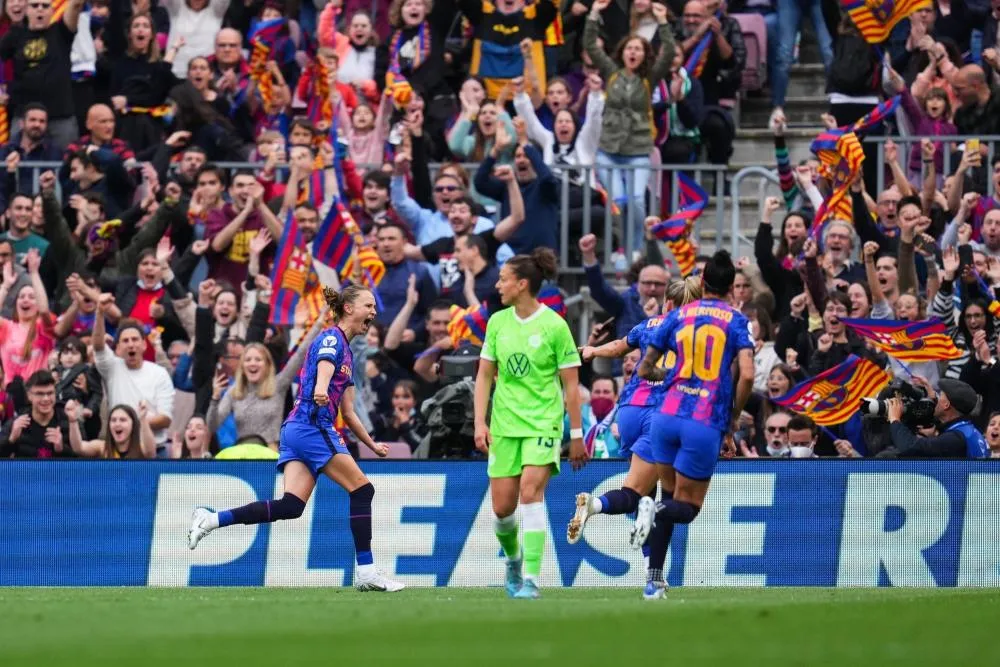 Ligue des champions féminine : Le FC Barcelone ratatine Wolfsbourg et met un pied en finale