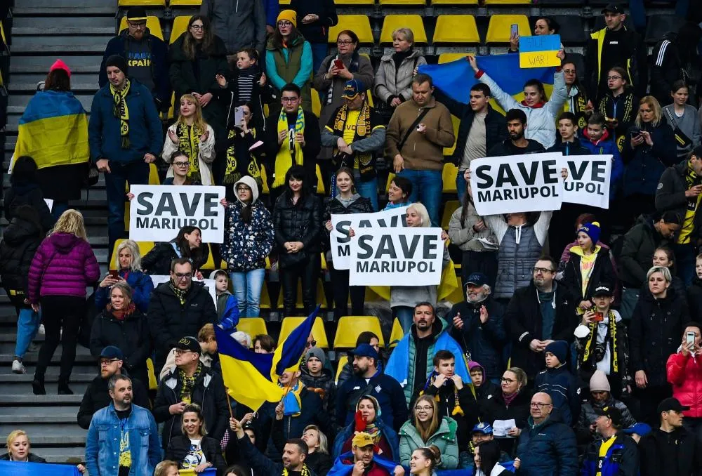 Le FC Marioupol n’existe plus après les dégâts de la guerre en Ukraine
