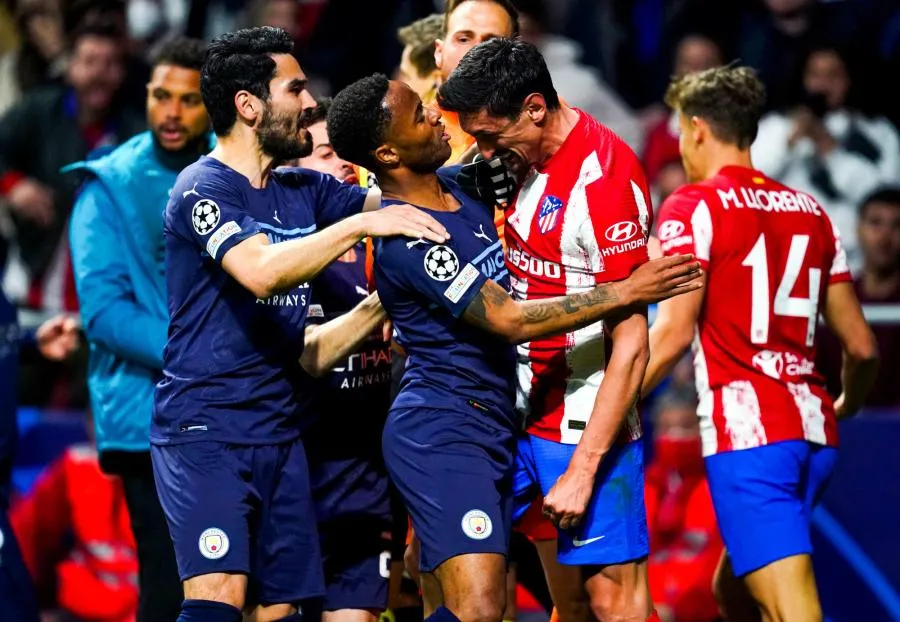 Échauffourée dans le tunnel menant aux vestiaires après Atlético-City