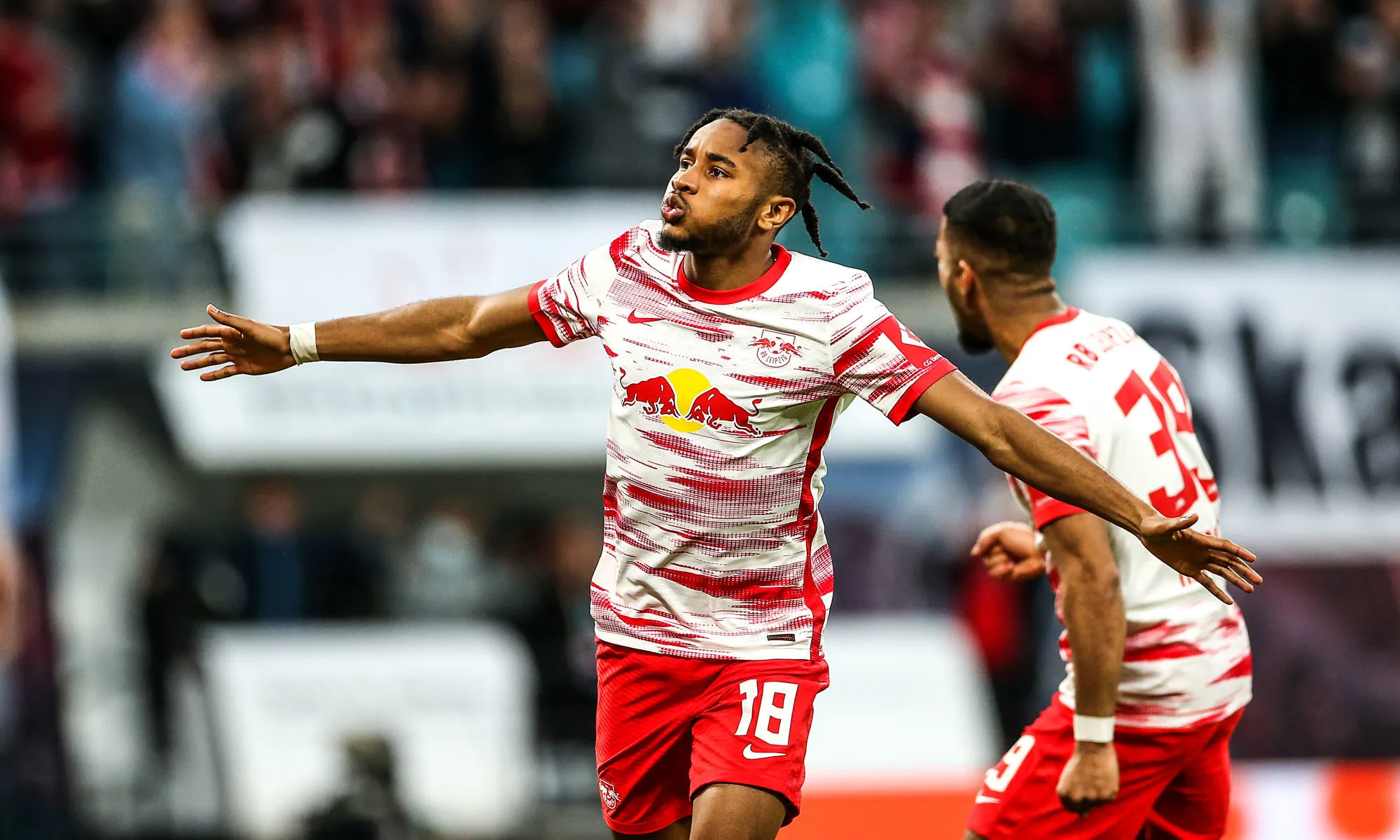 Nkunku élu meilleur joueur de Bundesliga