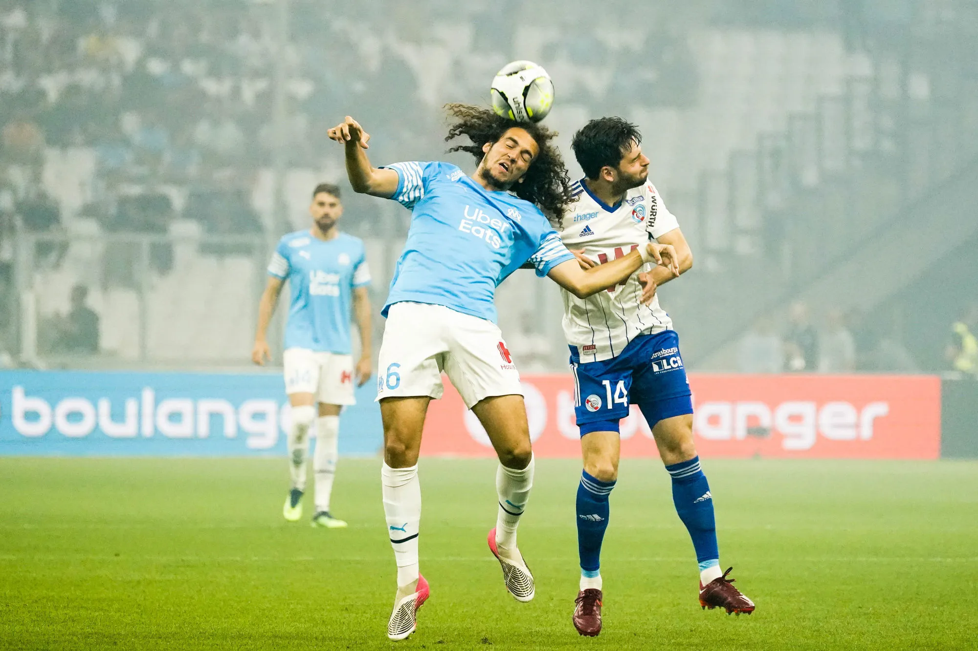 L&rsquo;OM roule sur Strasbourg et arrache sa place en C1