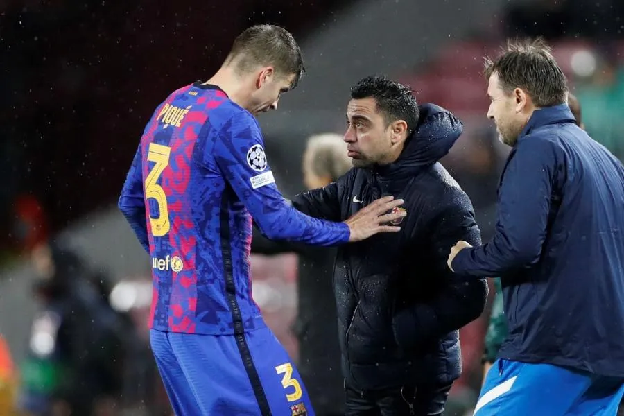 Gerard Piqué poussé vers la sortie par Xavi ?
