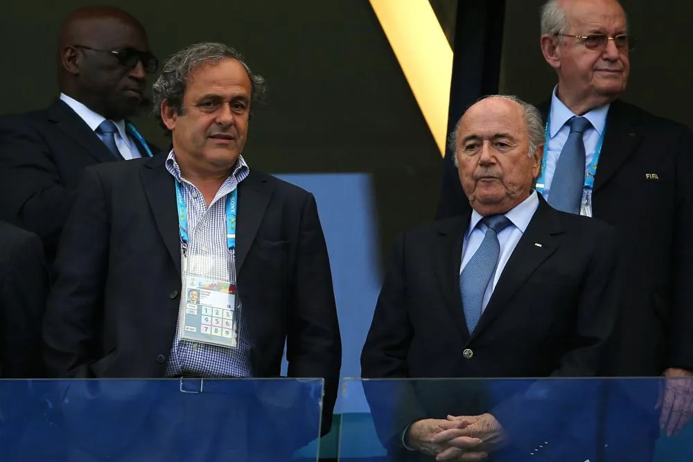 Un an et huit mois de prison avec sursis requis contre Sepp Blatter et Michel Platini