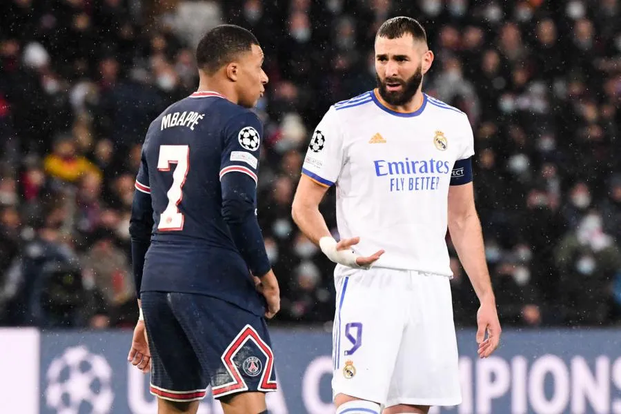 Benzema n’est «<span style="font-size:50%"> </span>pas en colère<span style="font-size:50%"> </span>» contre Mbappé