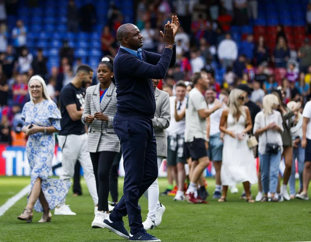 Patrick Vieira (Crystal Palace) pas sanctionné par la fédération anglaise après sa balayette sur un supporter d&rsquo;Everton