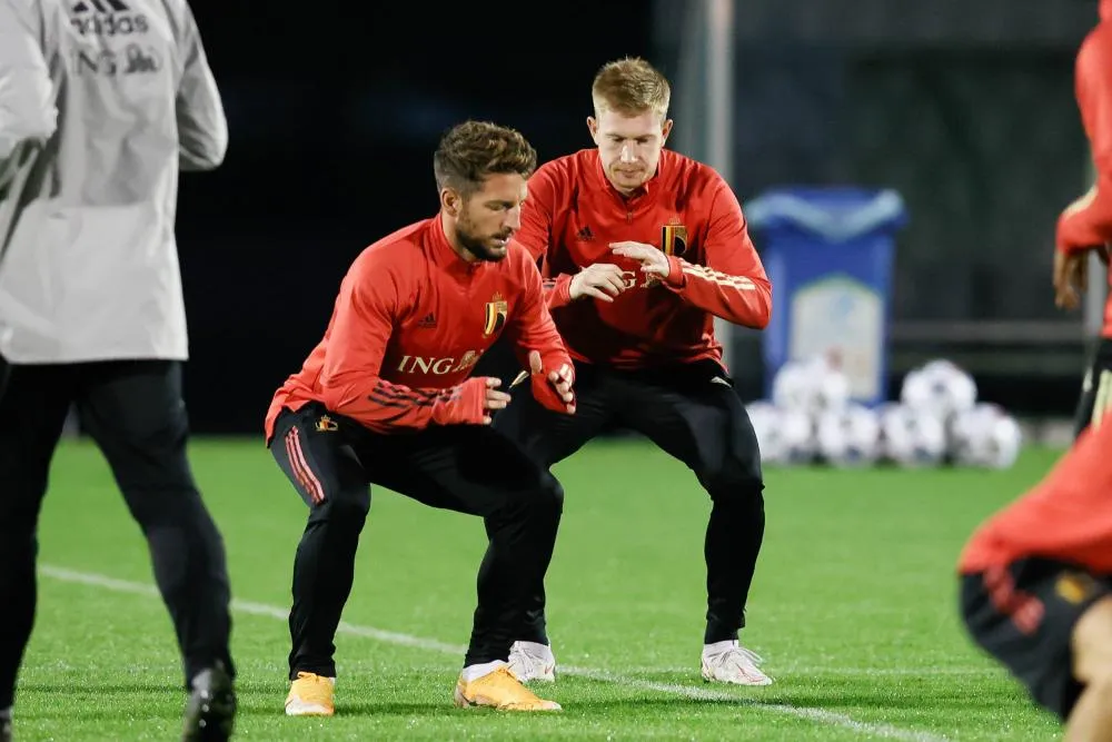 De Bruyne et Mertens ont reçu leur diplôme d’entraîneur