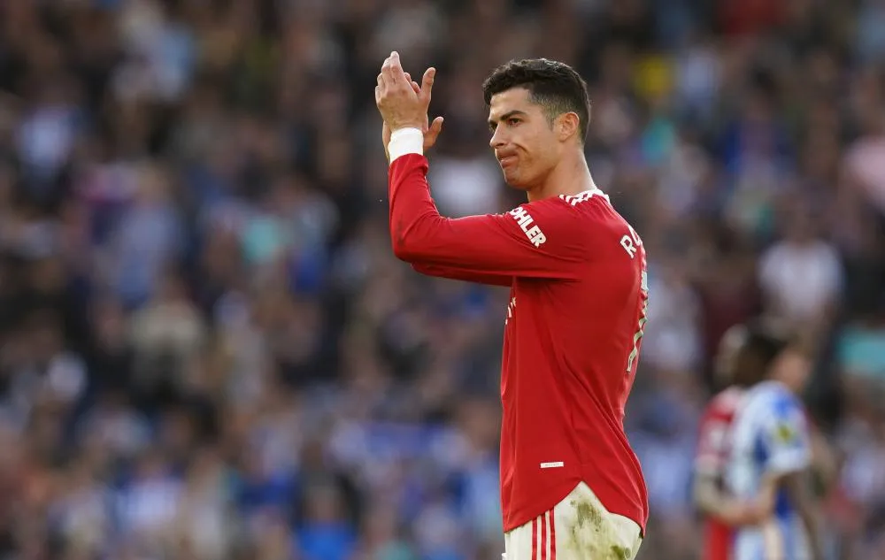 Manchester United : Cristiano Ronaldo «<span style="font-size:50%">&nbsp;</span>n&rsquo;est pas à vendre<span style="font-size:50%">&nbsp;</span>», promet Erik ten Hag