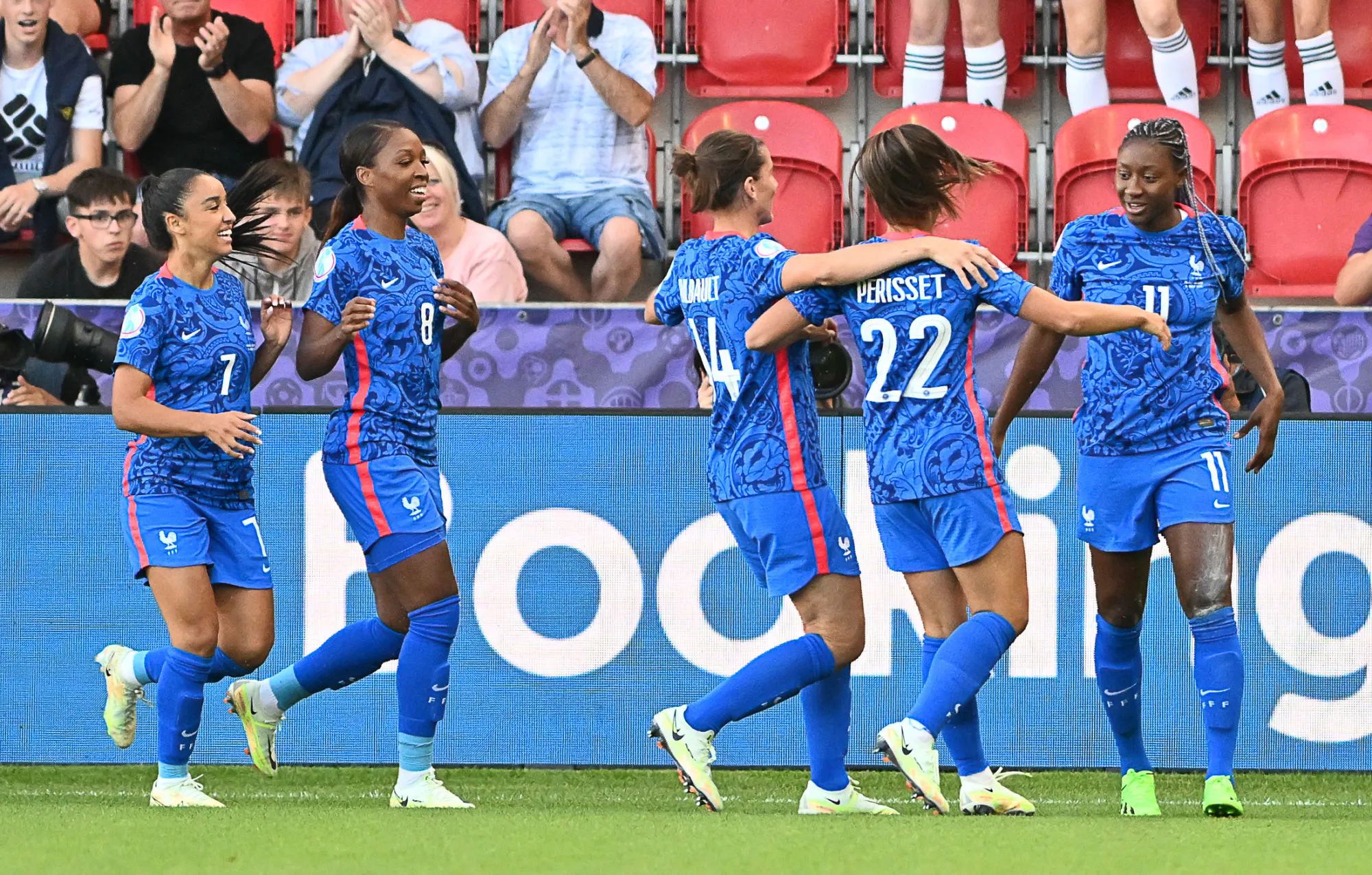 Les notes des Bleues contre la Belgique