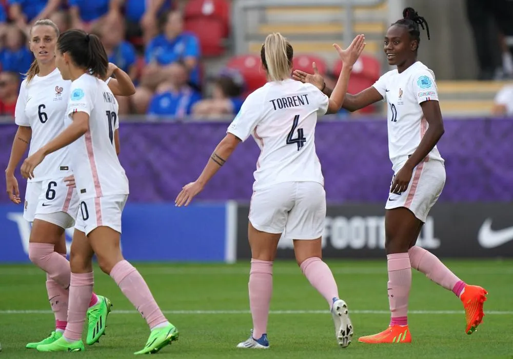 Les notes des Bleues contre l&rsquo;Islande