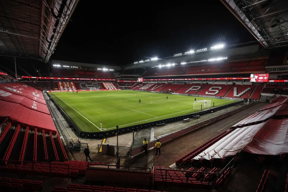 Un incendie au stade du PSV Eindhoven