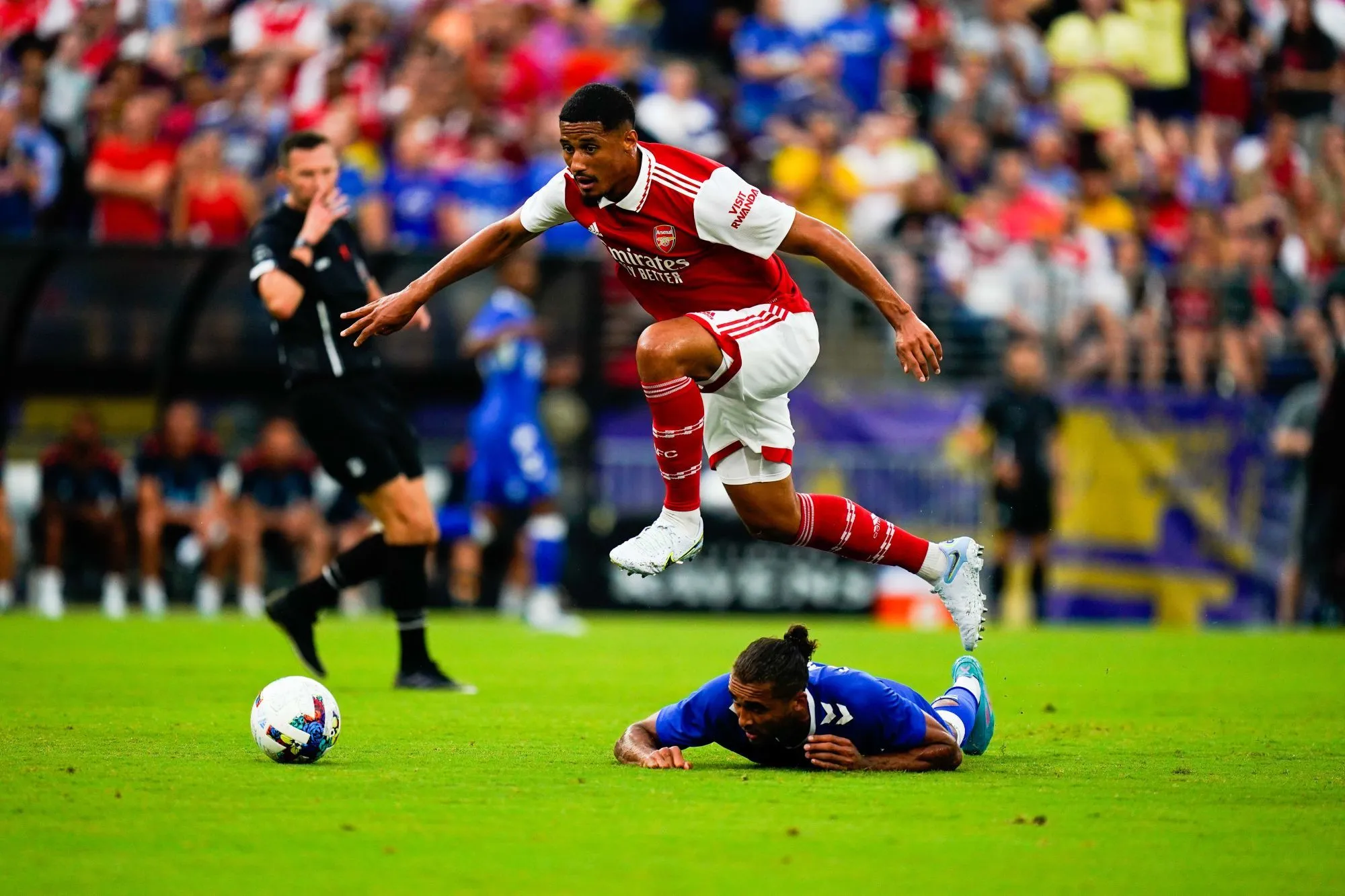 Mikel Arteta : «<span style="font-size:50%">&nbsp;</span>William Saliba est déjà un top joueur<span style="font-size:50%">&nbsp;</span>»