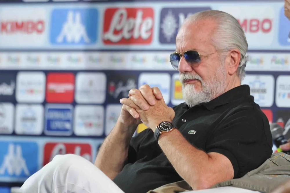 La CAF demande une sanction contre Aurelio De Laurentiis