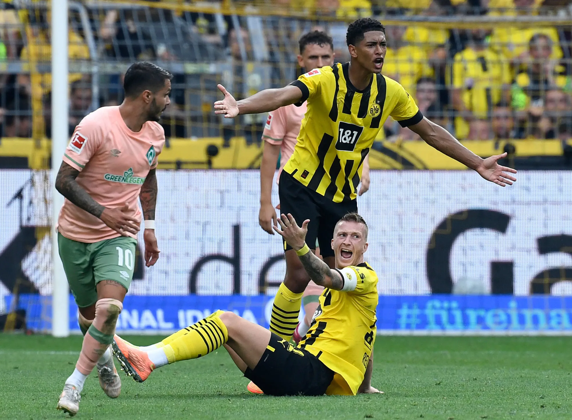 Le Borussia Dortmund renversé par le Werder Brême