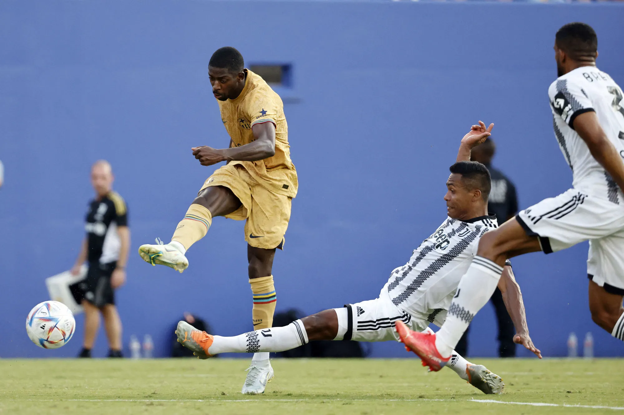 Ousmane Dembélé régale en match amical face à la Juventus