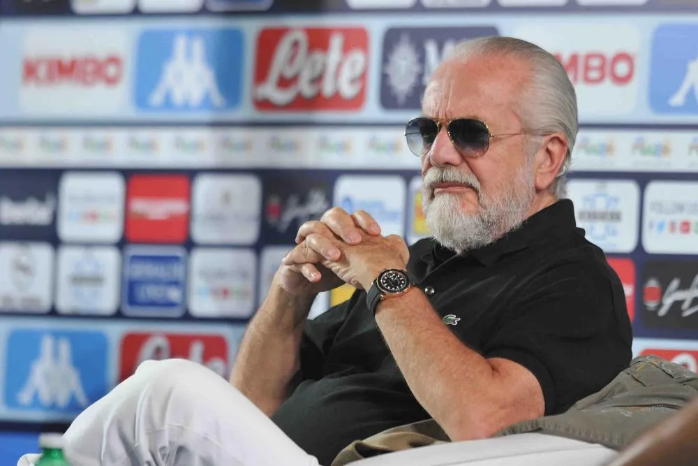 Aurelio De Laurentiis, président du Napoli, ne veut plus de joueurs africains qui vont à la CAN au milieu de saison