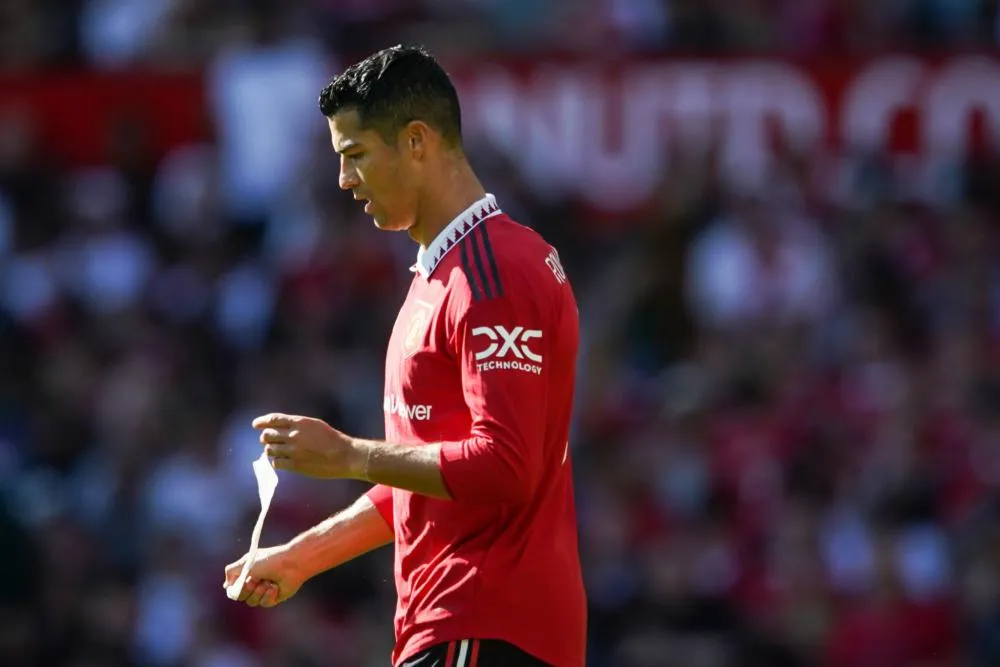 Manchester United : Erik ten Hag et le comportement «<span style="font-size:50%"> </span>inacceptable<span style="font-size:50%"> </span>» de Cristiano Ronaldo