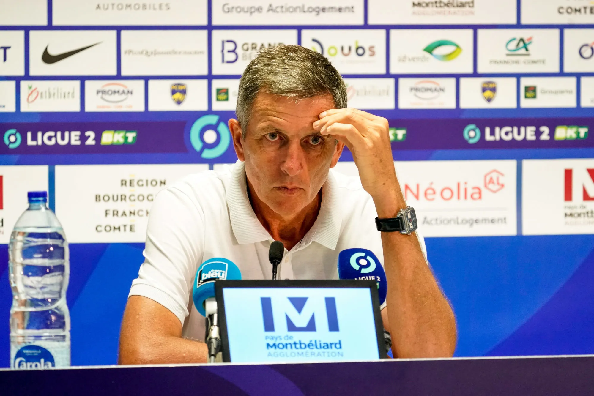 Thierry Laurey calme le jeu après la polémique sur le rouge de Julien Lopez