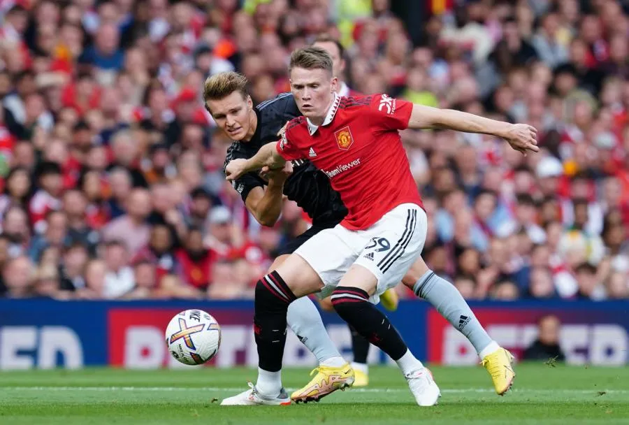 Les notes de Manchester United-Arsenal