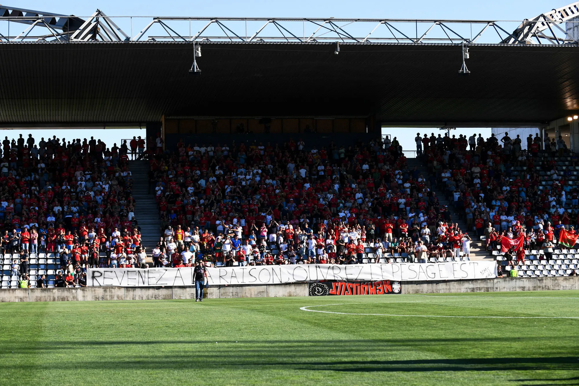 Des fans de Nîmes interdits d&rsquo;accès au stade contre Bastia