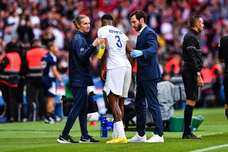 Presnel Kimpembe sera absent des terrains au moins un mois