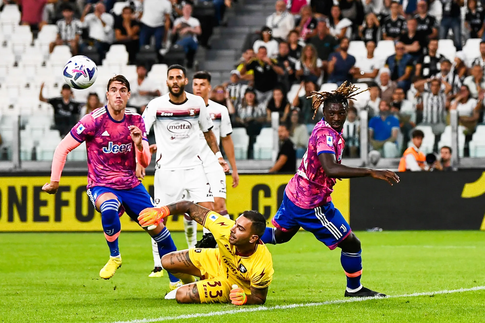 La Juventus secouée contre la Salernitana