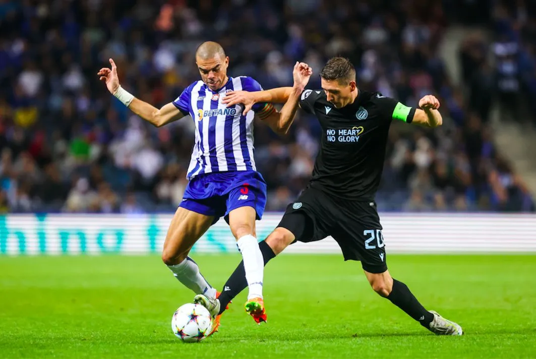 Le FC Bruges fume Porto au Dragon