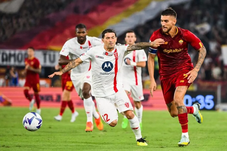 La Roma déroule devant Monza