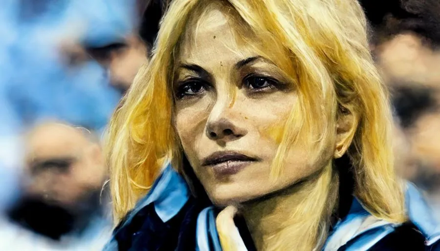 Giorgia Meloni souffle le calcio et le froid