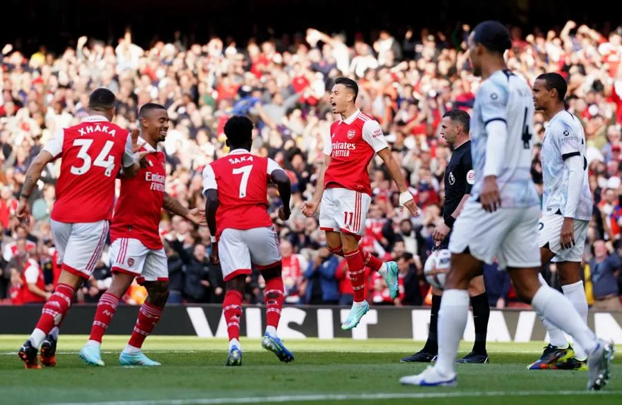 Arsenal pilonne Liverpool