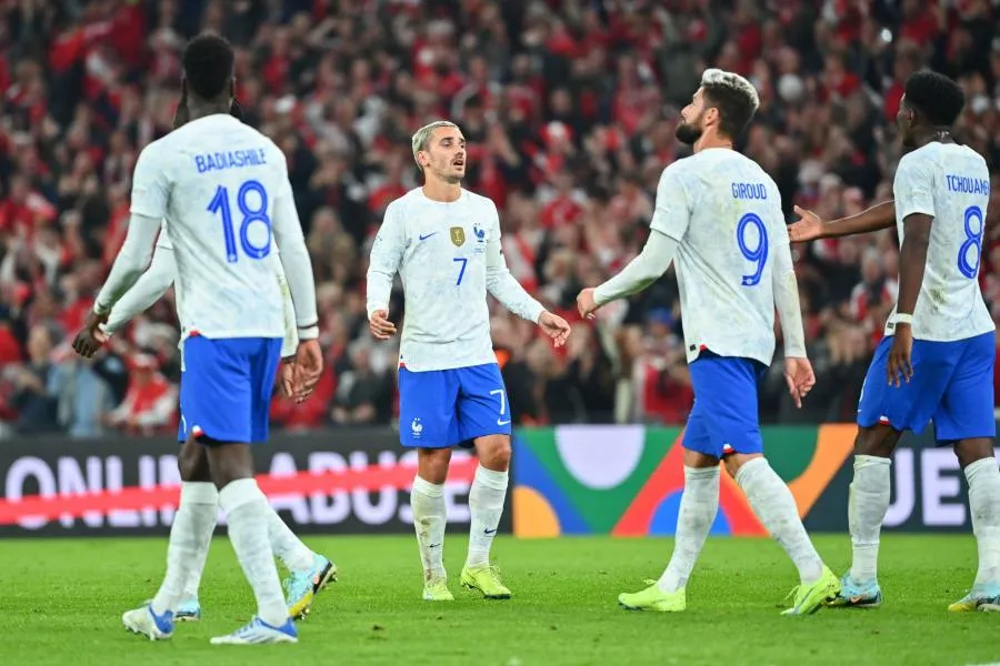 Les notes des Bleus face au Danemark