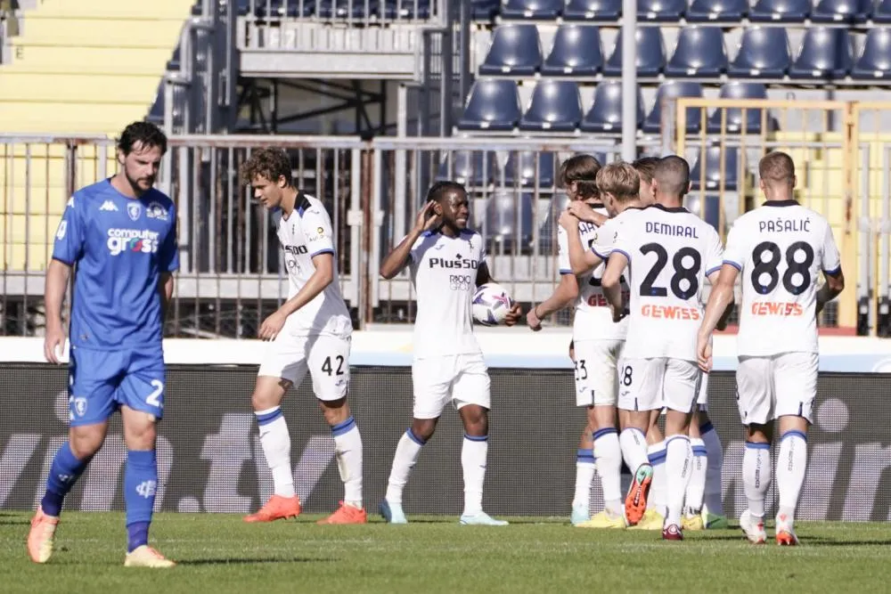 L&rsquo;Atalanta Bergame se relance à Empoli