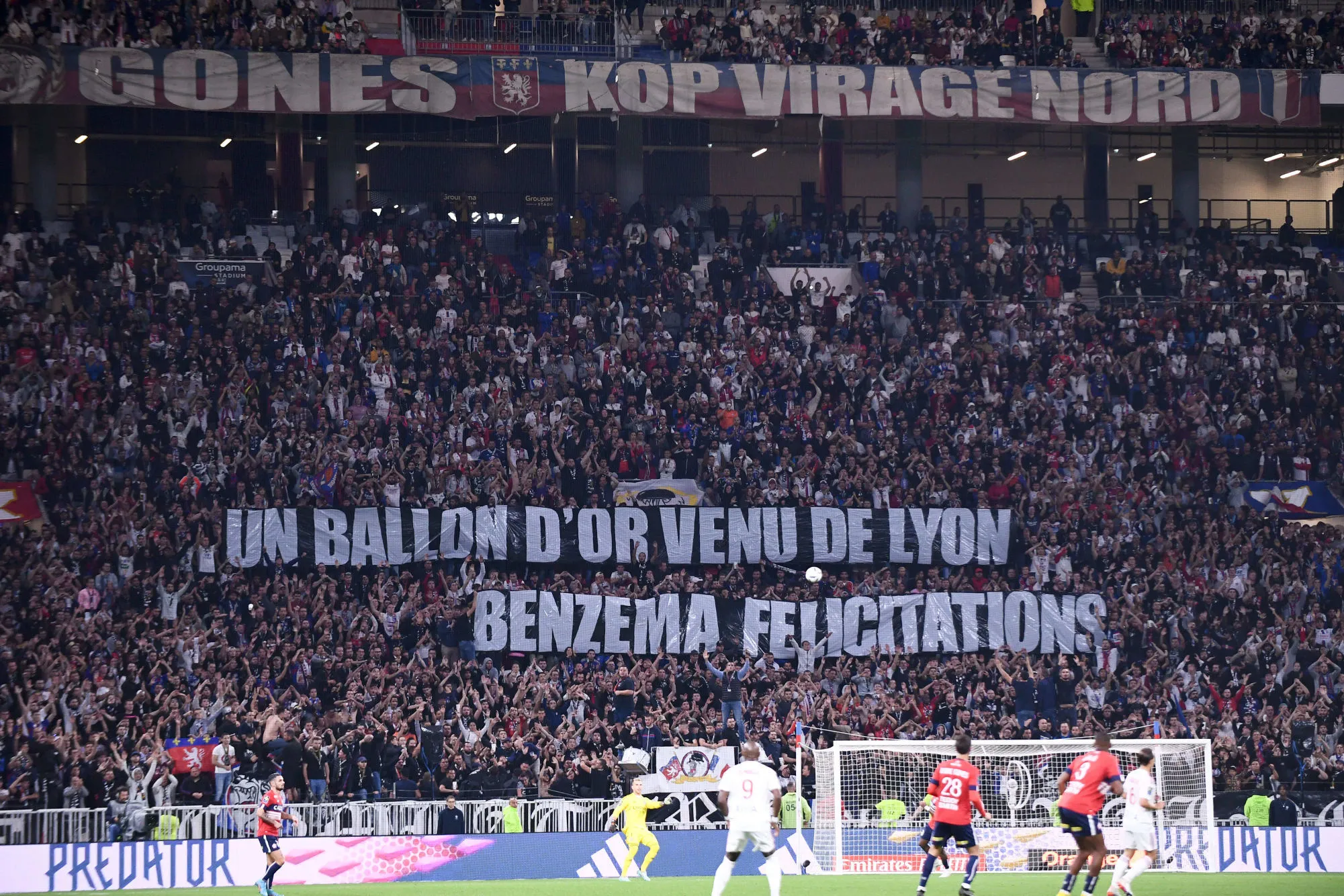 Karim Benzema remercie les Bad Gones après leur banderole