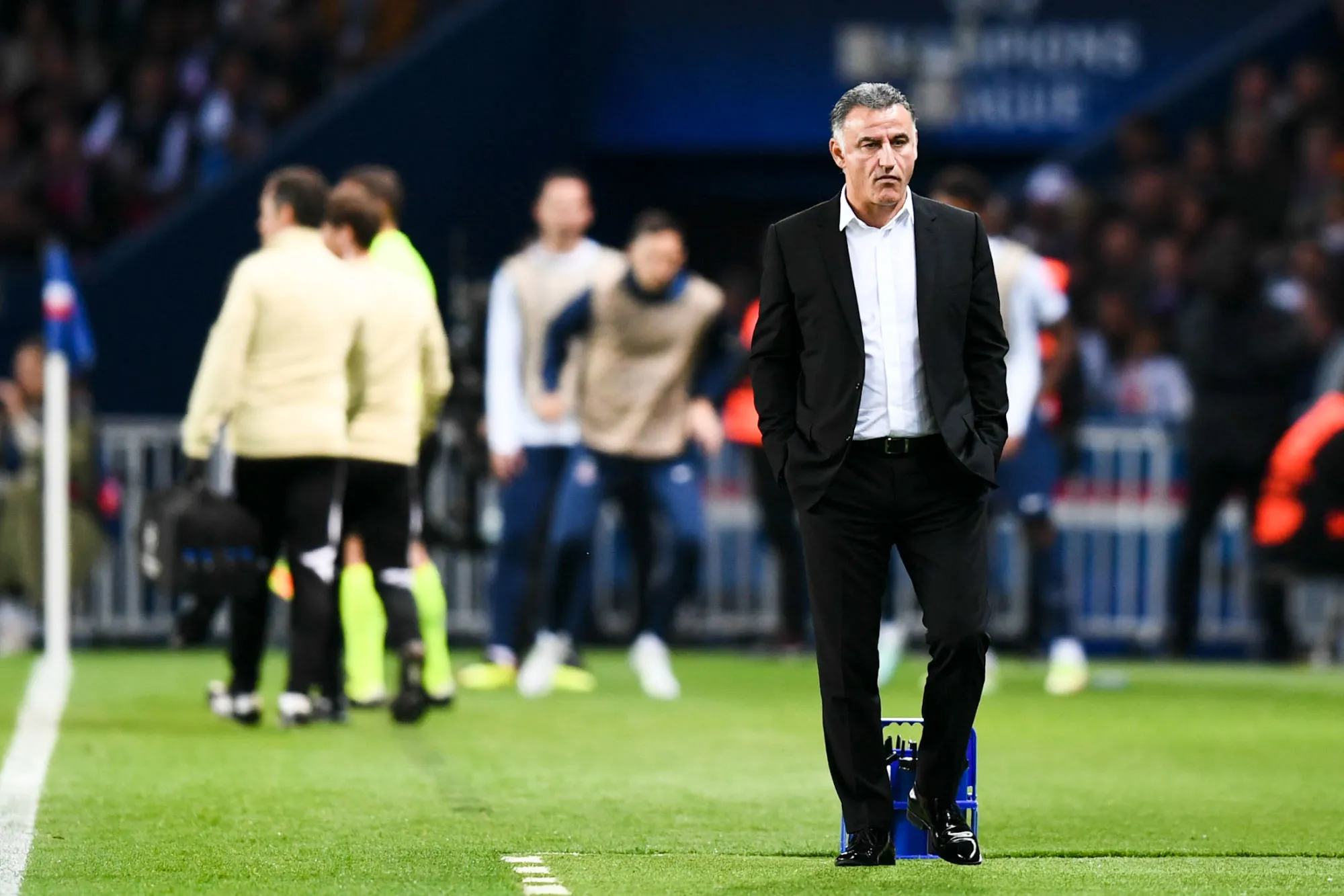 Christophe Galtier reproche aux médias de «<span style="font-size:50%">&nbsp;</span>ne jamais parler football<span style="font-size:50%">&nbsp;</span>»