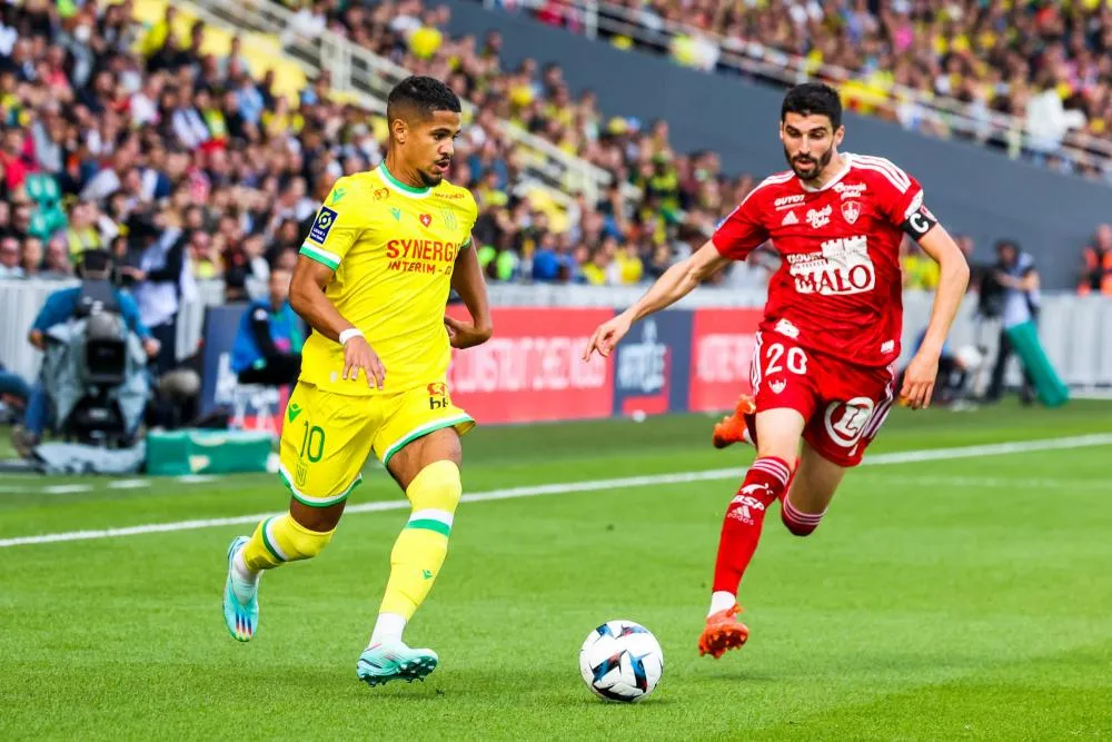 Ligue 1 : Le FC Nantes déroule et laisse le bonnet d&rsquo;âne au Stade brestois