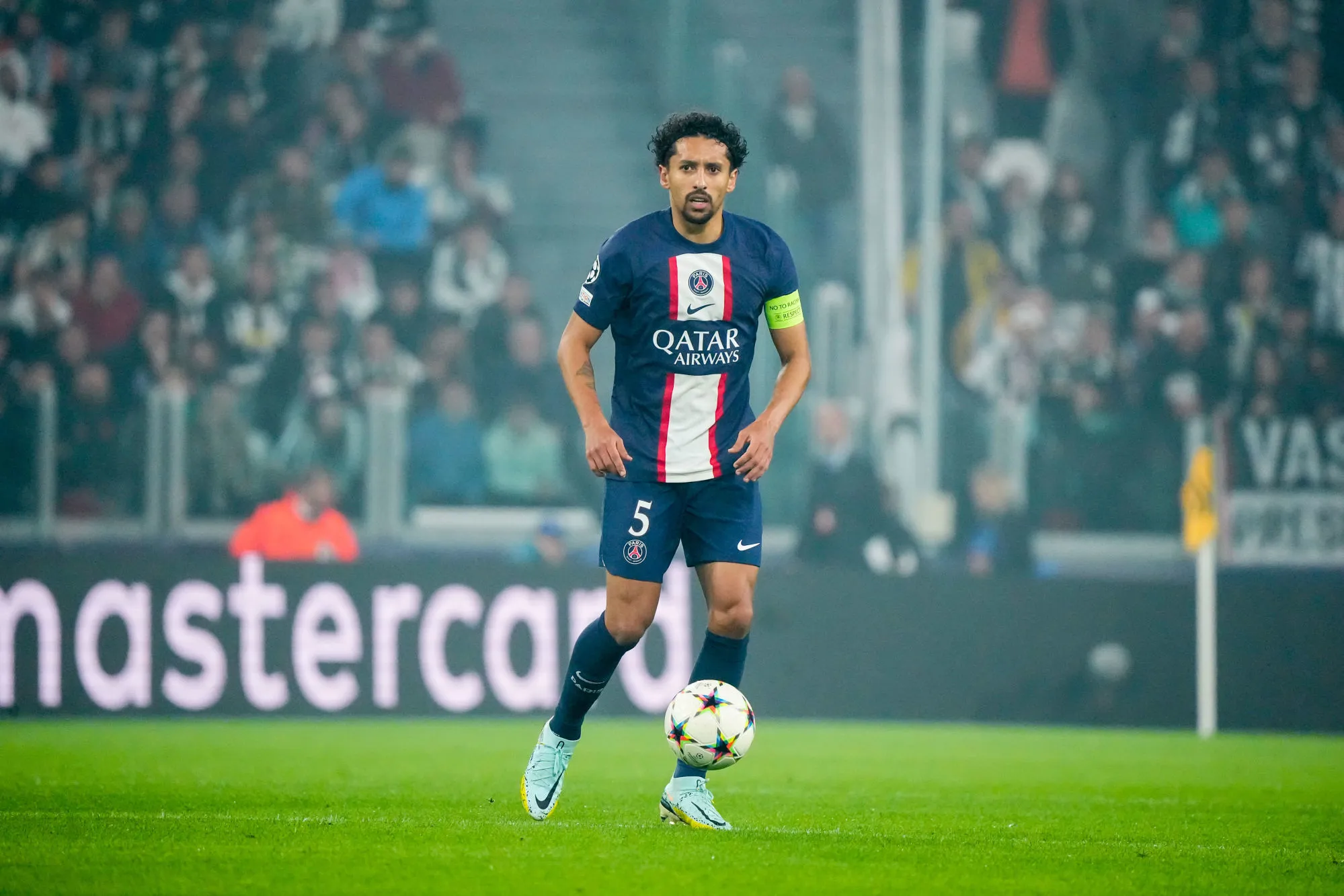 En raison d&rsquo;une gêne musculaire, Marquinhos ne jouera pas contre Auxerre