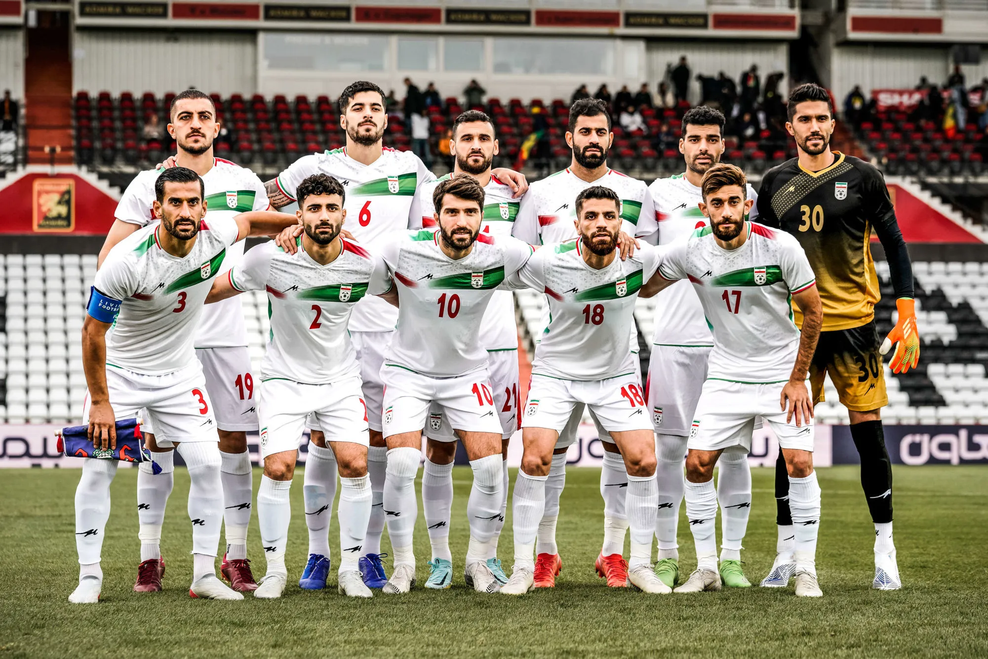 Notez la liste de l'Iran pour la Coupe du monde 2022