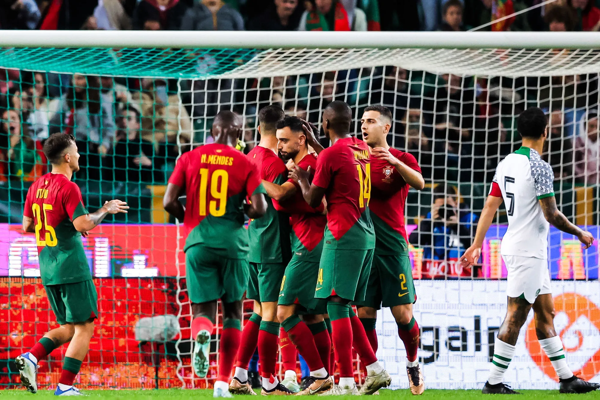 Amical : le Portugal domine largement le Nigeria