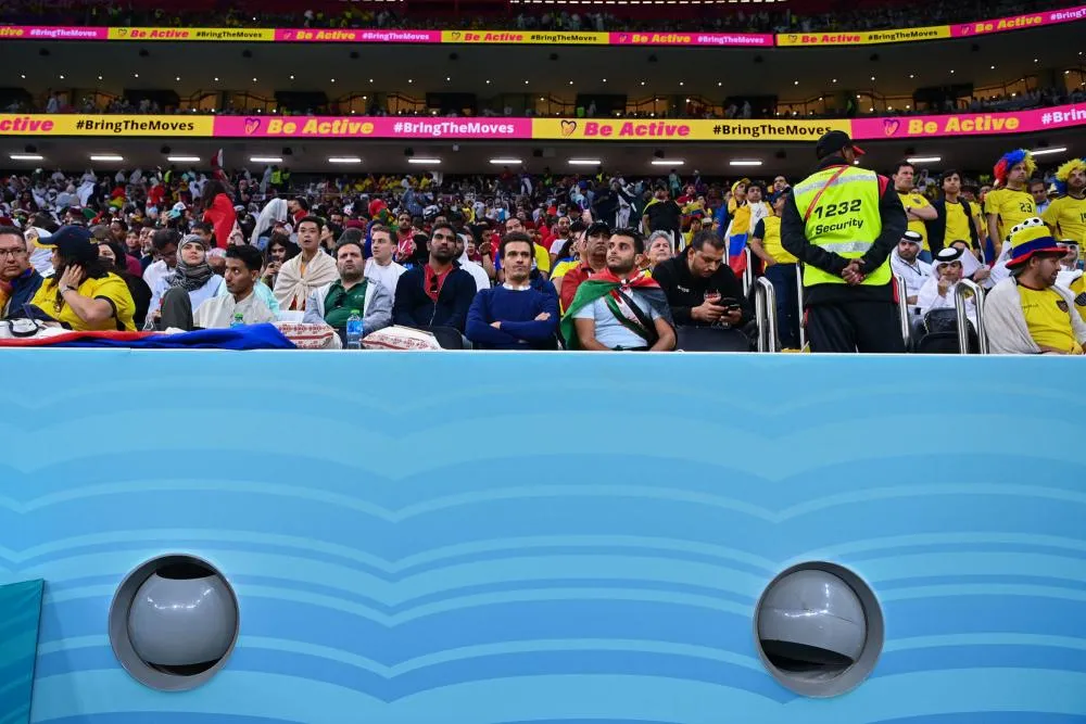 Après Qatar-Équateur, les supporters équatoriens se plaignent de la climatisation du stade