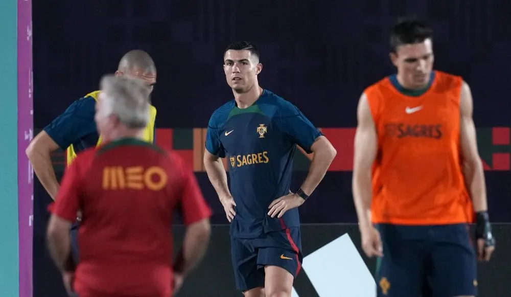 Cristiano Ronaldo : «<span style="font-size:50%">&nbsp;</span>Quand un joueur vient en conférence de presse, ne lui parlez pas de moi<span style="font-size:50%">&nbsp;</span>»