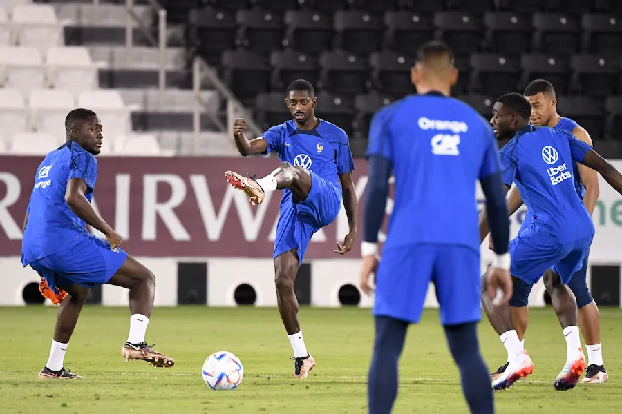 Bleus : Upamecano et Konaté titulaires, Dembélé aussi