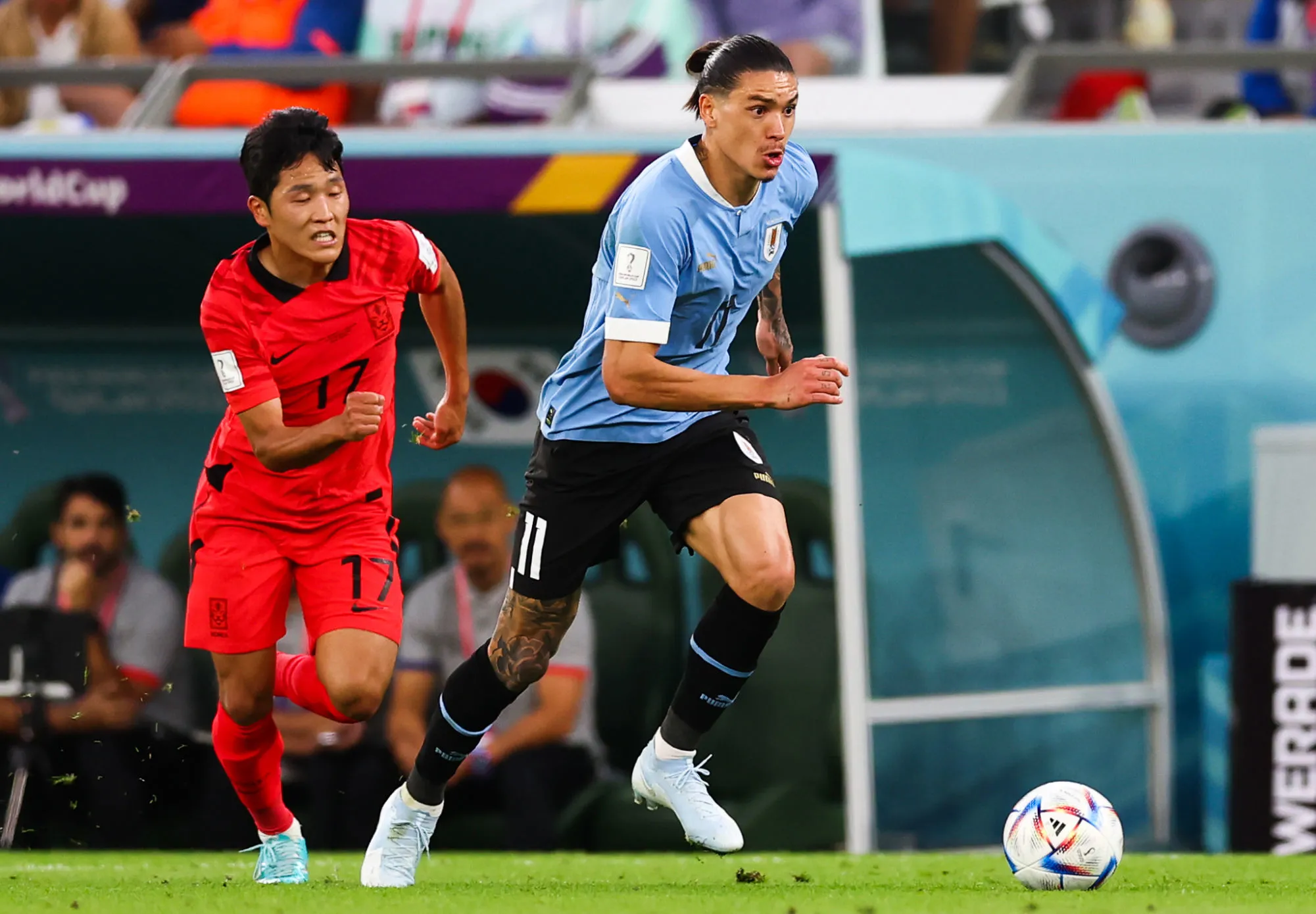 Match très nul entre l’Uruguay et la Corée du Sud