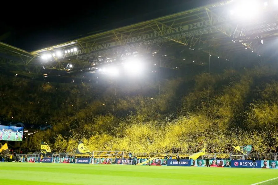 Le mur jaune de Dortmund appelle au boycott du Mondial