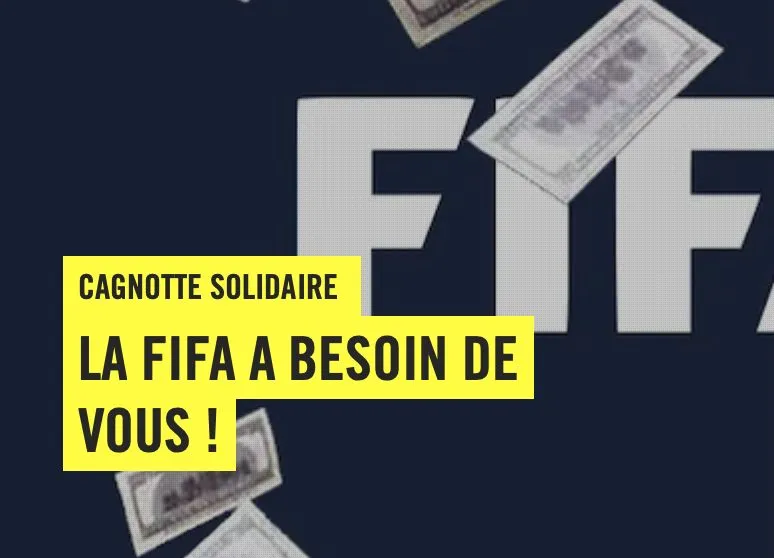 Amnesty International lance une cagnotte pour… aider la FIFA !